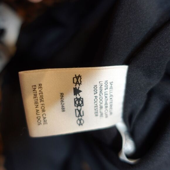 Lita by Ciara Women's Leather High Waist Pants Animal Print Size 30 NWT $398 NWT - Picture 6 of 9